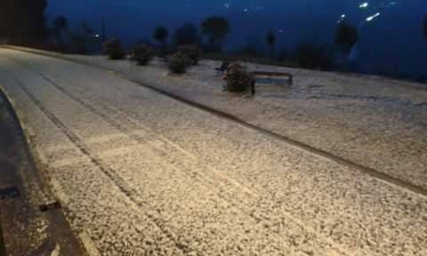 Granizada en Albelda, Nalda, Islallana, Nieva y Torrecilla