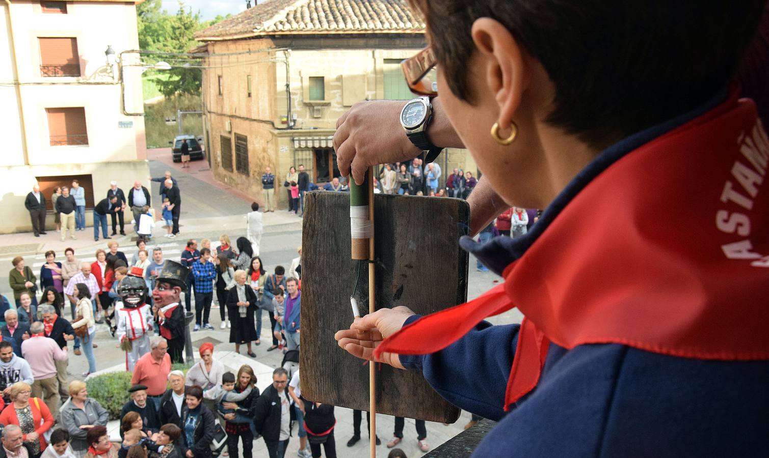 Castañares lanza el cohete