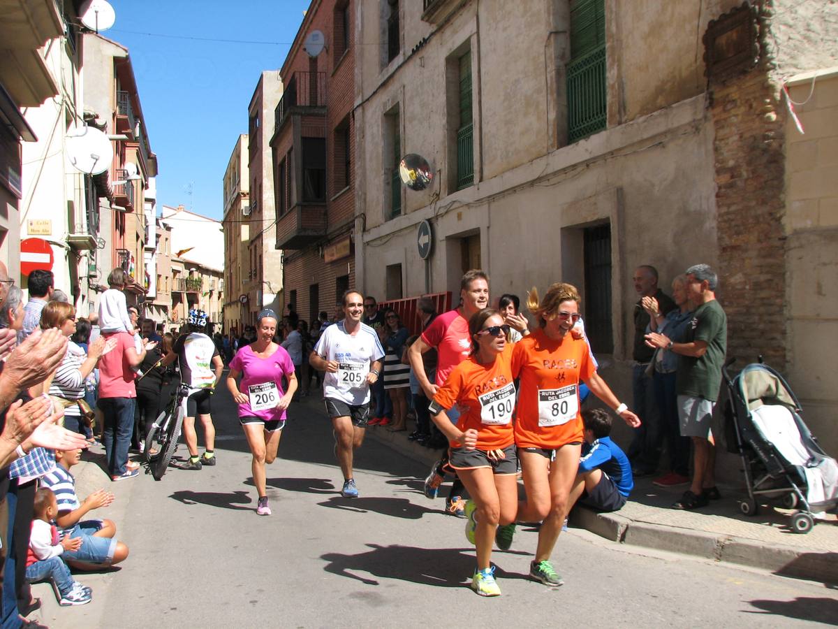 Tercer día de fiestas en Alfaro y ruta Jacobea del Ebro