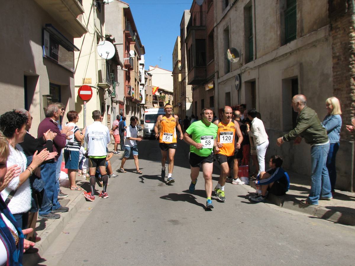 Tercer día de fiestas en Alfaro y ruta Jacobea del Ebro