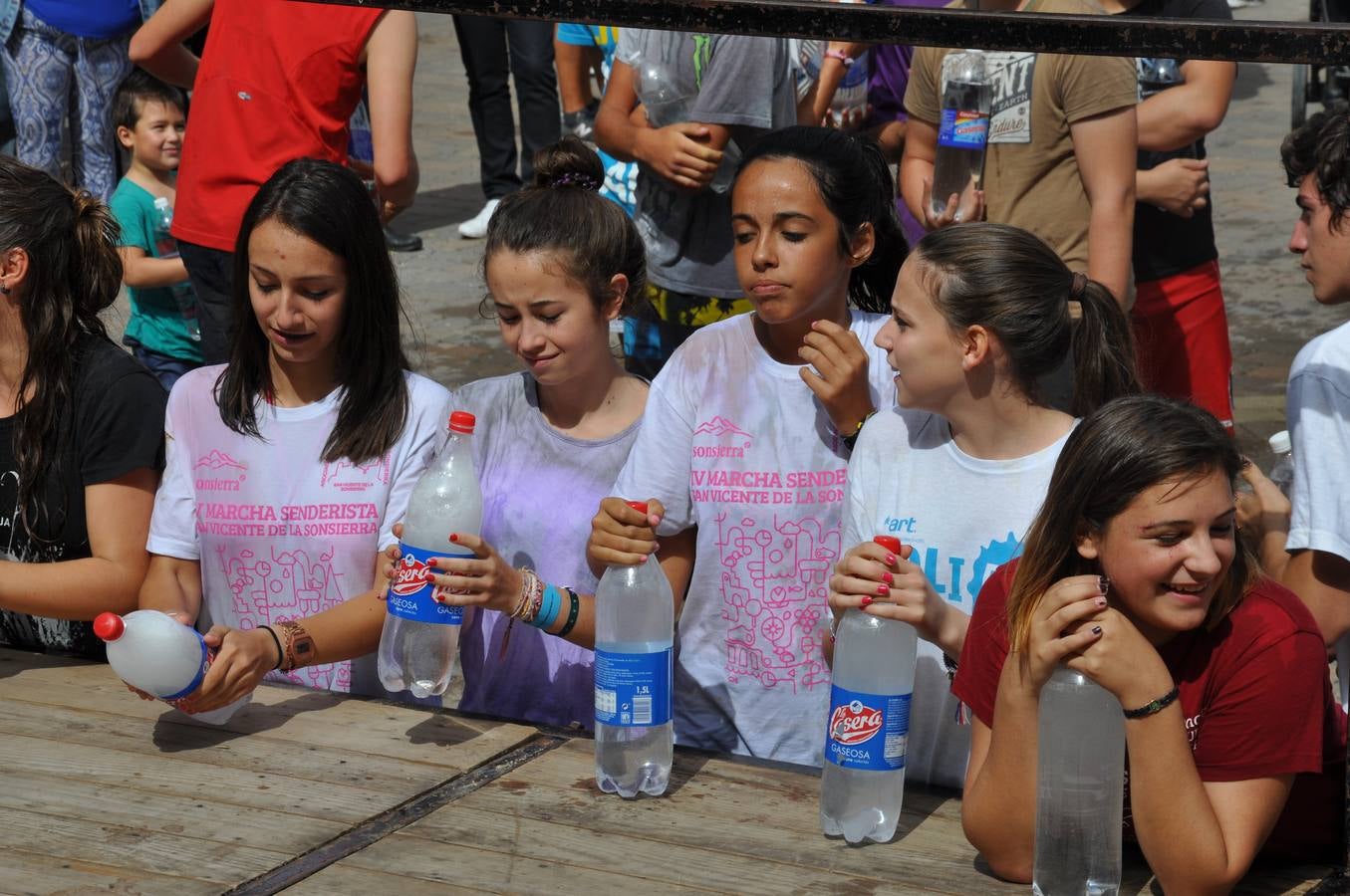 Agua para empezar las fiestas de San Vicente