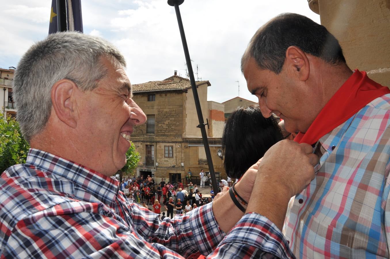 Agua para empezar las fiestas de San Vicente