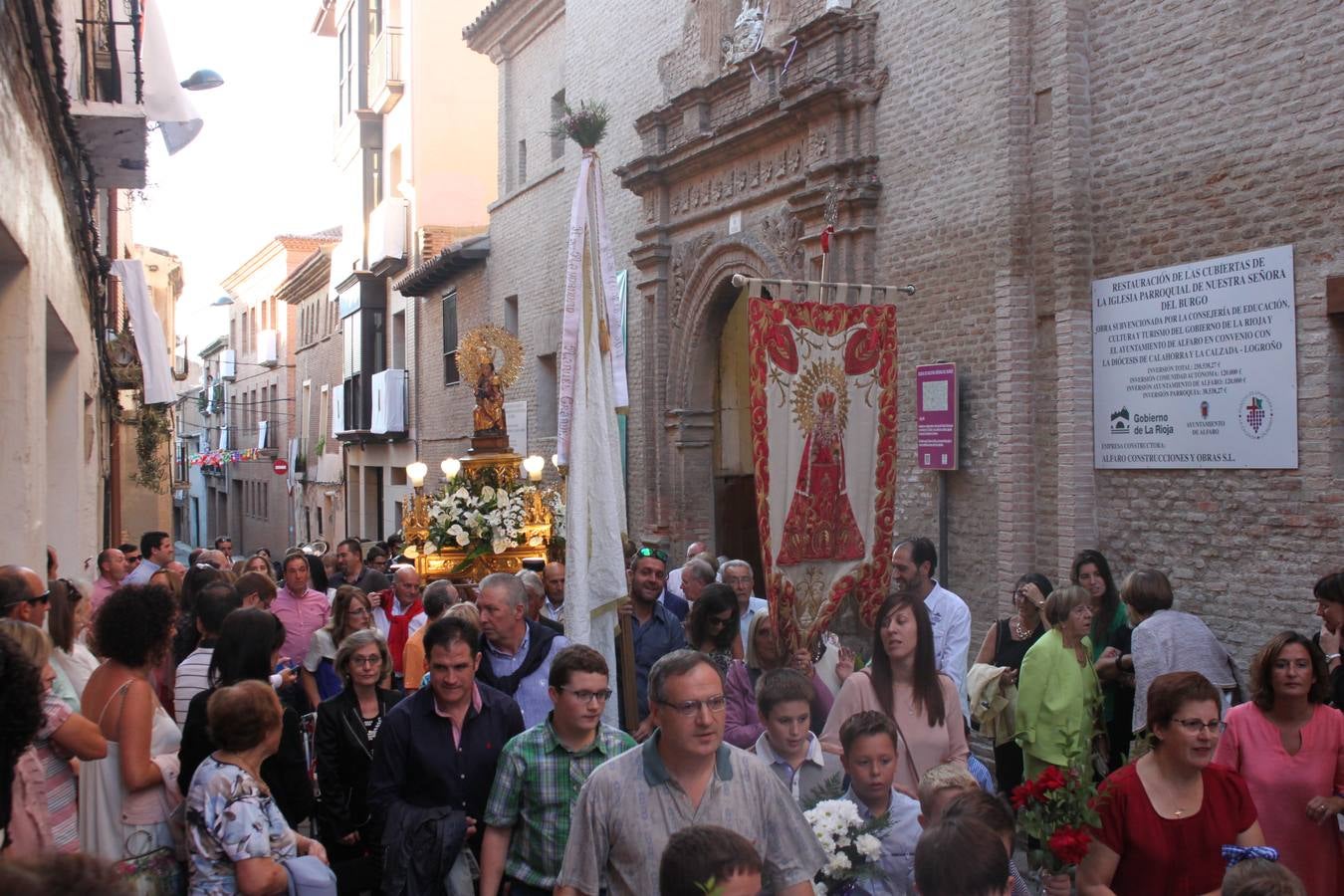 Alfaro cierra las fiestas del Burgo