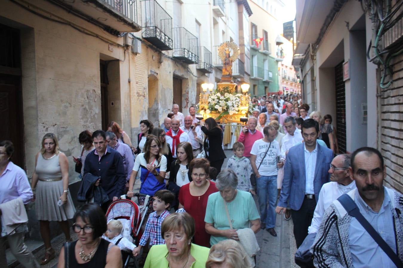 Alfaro cierra las fiestas del Burgo