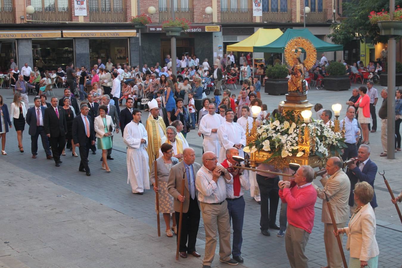 Alfaro cierra las fiestas del Burgo