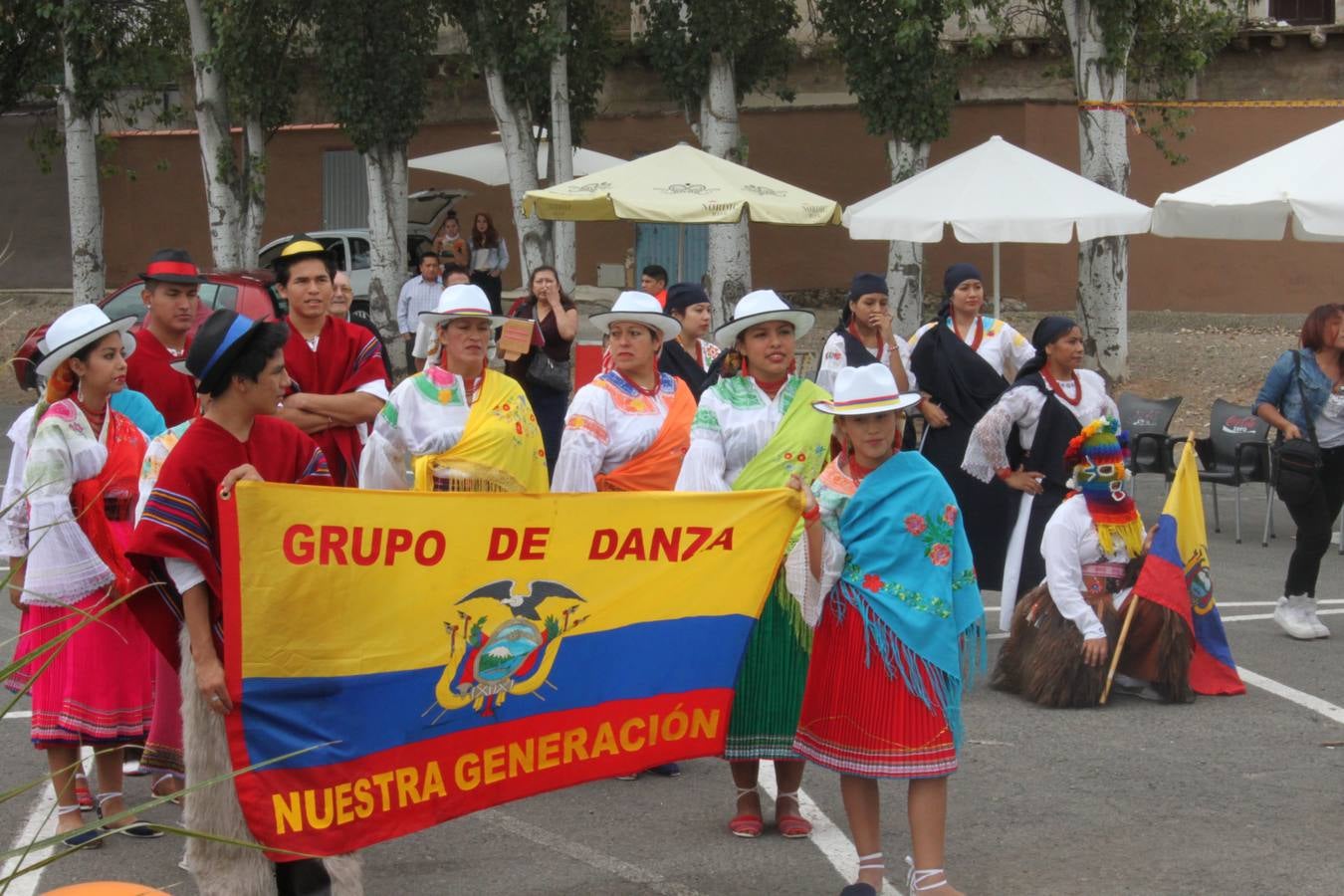 La comunidad ecuatoriana celebra la Virgen del Cisne en Alfaro