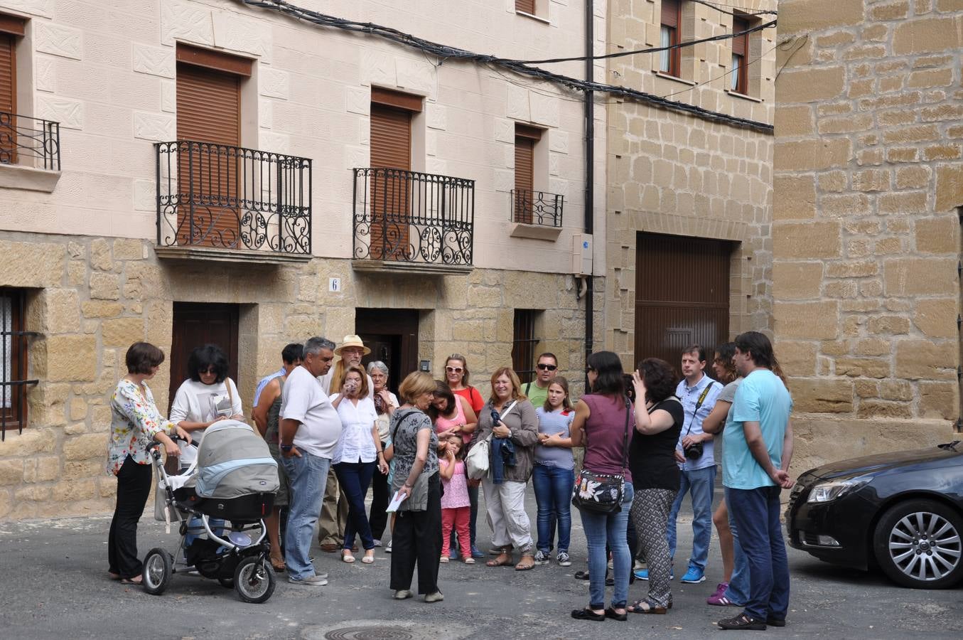 Mercado de la vendimia en Ollauri