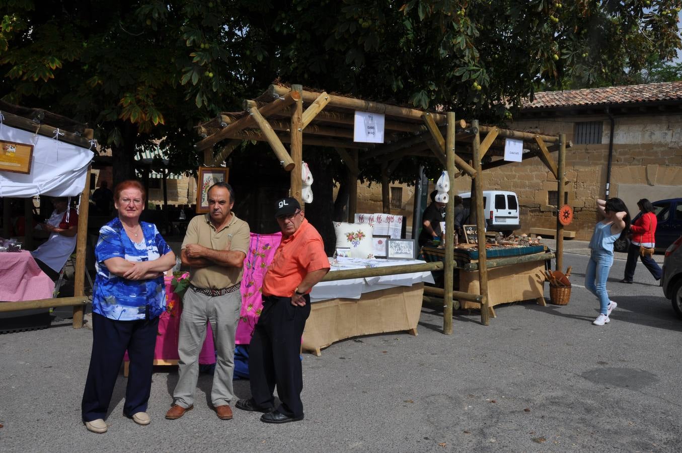 Mercado de la vendimia en Ollauri