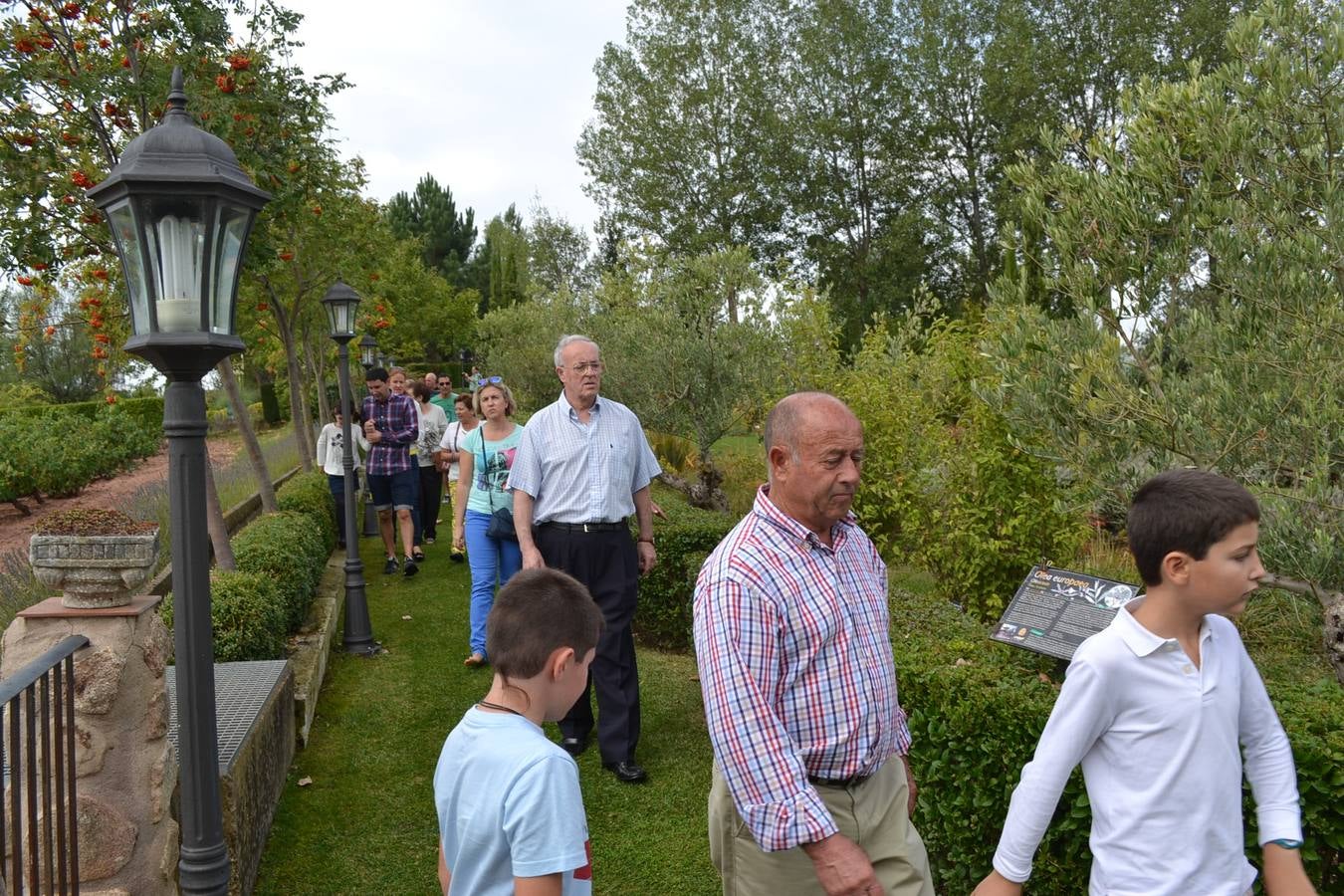 Fiesta de la Tercera Edad de Azofra. Puertas Abiertas en el Jardín Botanico