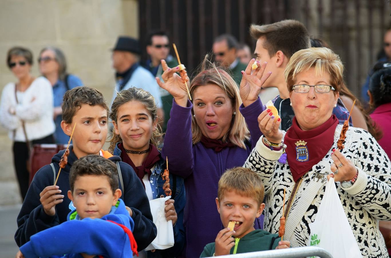 &#039;Pinchando&#039; en la Plaza del Mercado