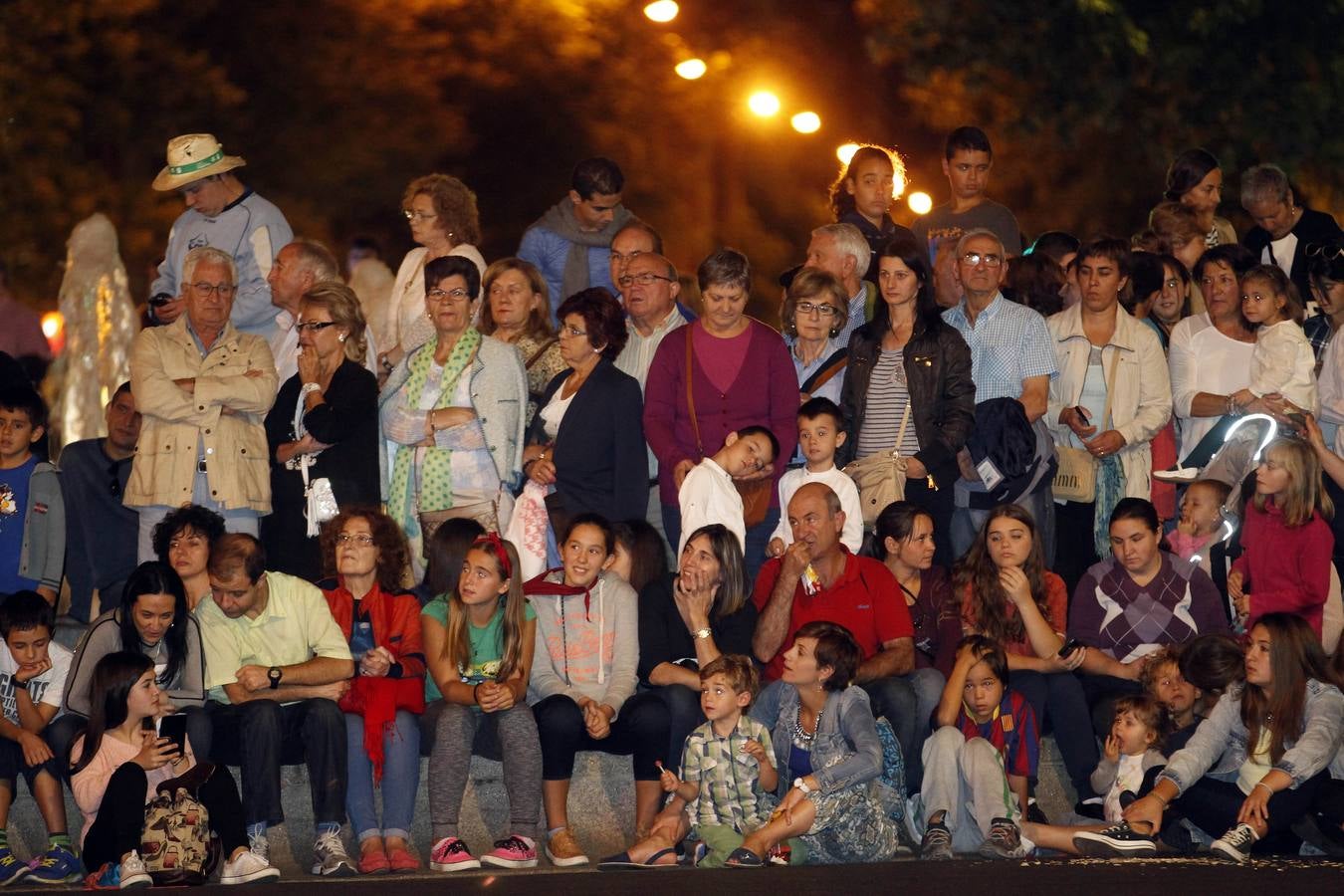 San Mateo: desfile de carrozas