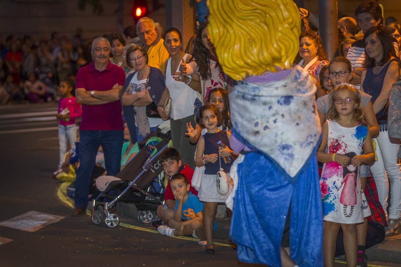 San Mateo: desfile de carrozas