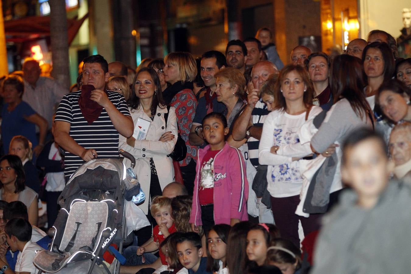 San Mateo: desfile de carrozas