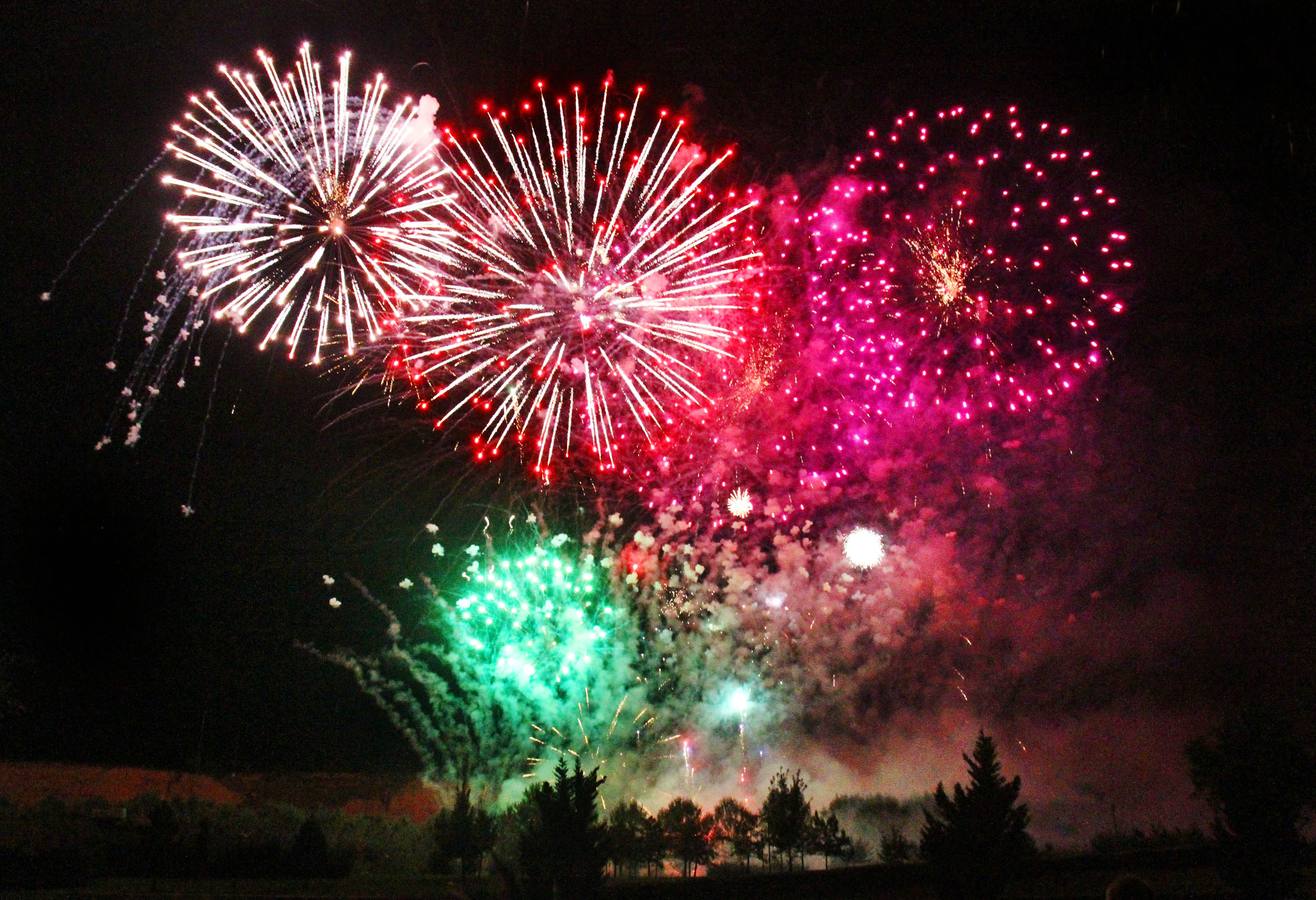 Los fuegos artificiales (jueves)