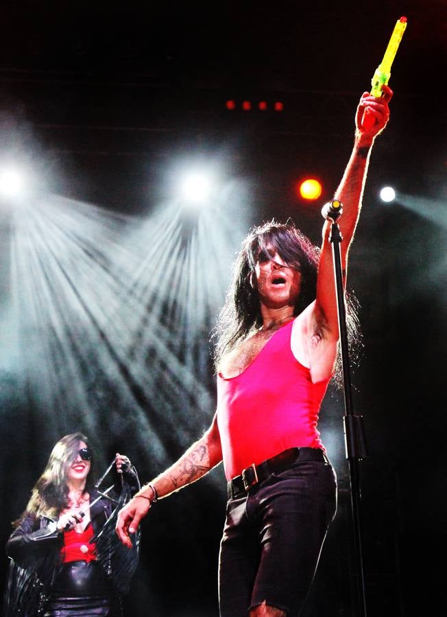 Nancys Rubias en la plaza del Ayuntamiento