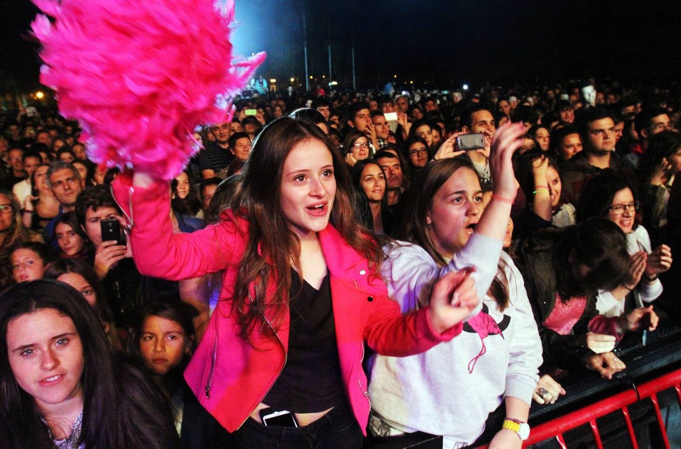 Nancys Rubias en la plaza del Ayuntamiento