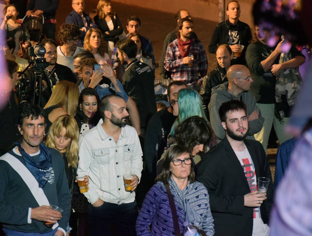 Nancys Rubias en la plaza del Ayuntamiento