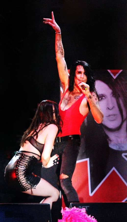 Nancys Rubias en la plaza del Ayuntamiento