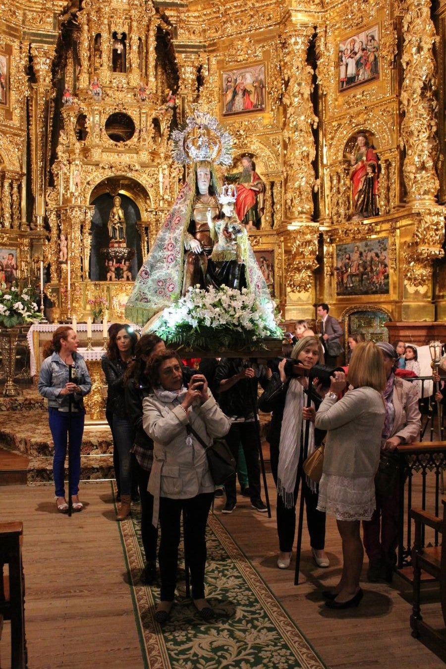 Navarrete celebra la Procesión de Las Antorchas