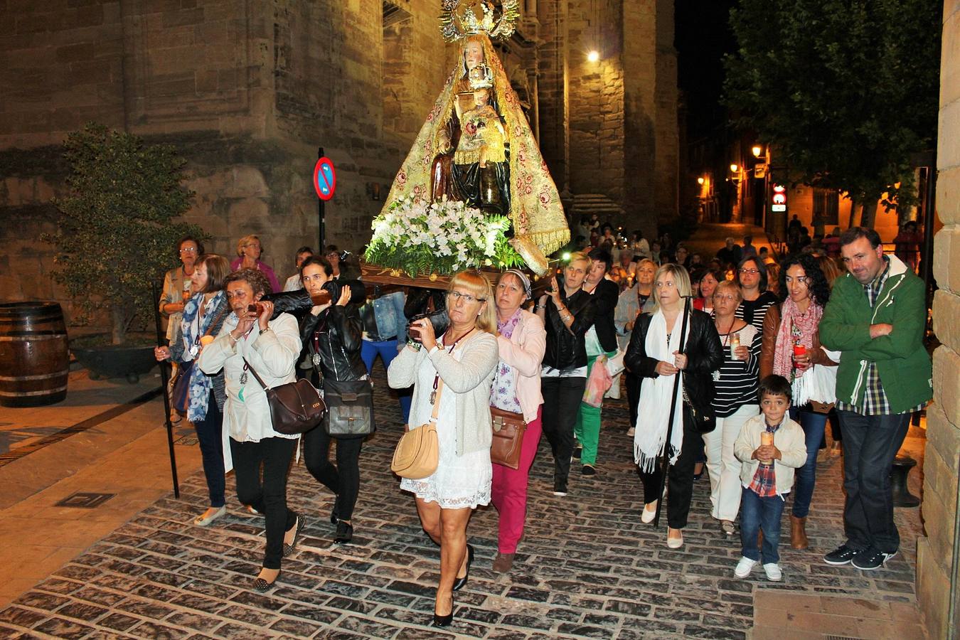 Navarrete celebra la Procesión de Las Antorchas