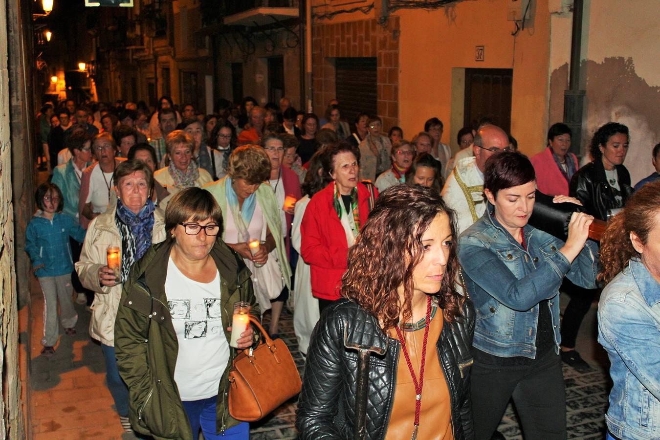 Navarrete celebra la Procesión de Las Antorchas