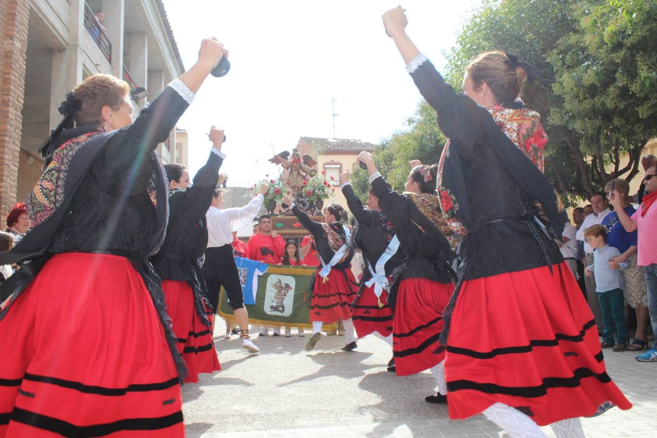 Procesión de San Miguel en  Rincón de Soto