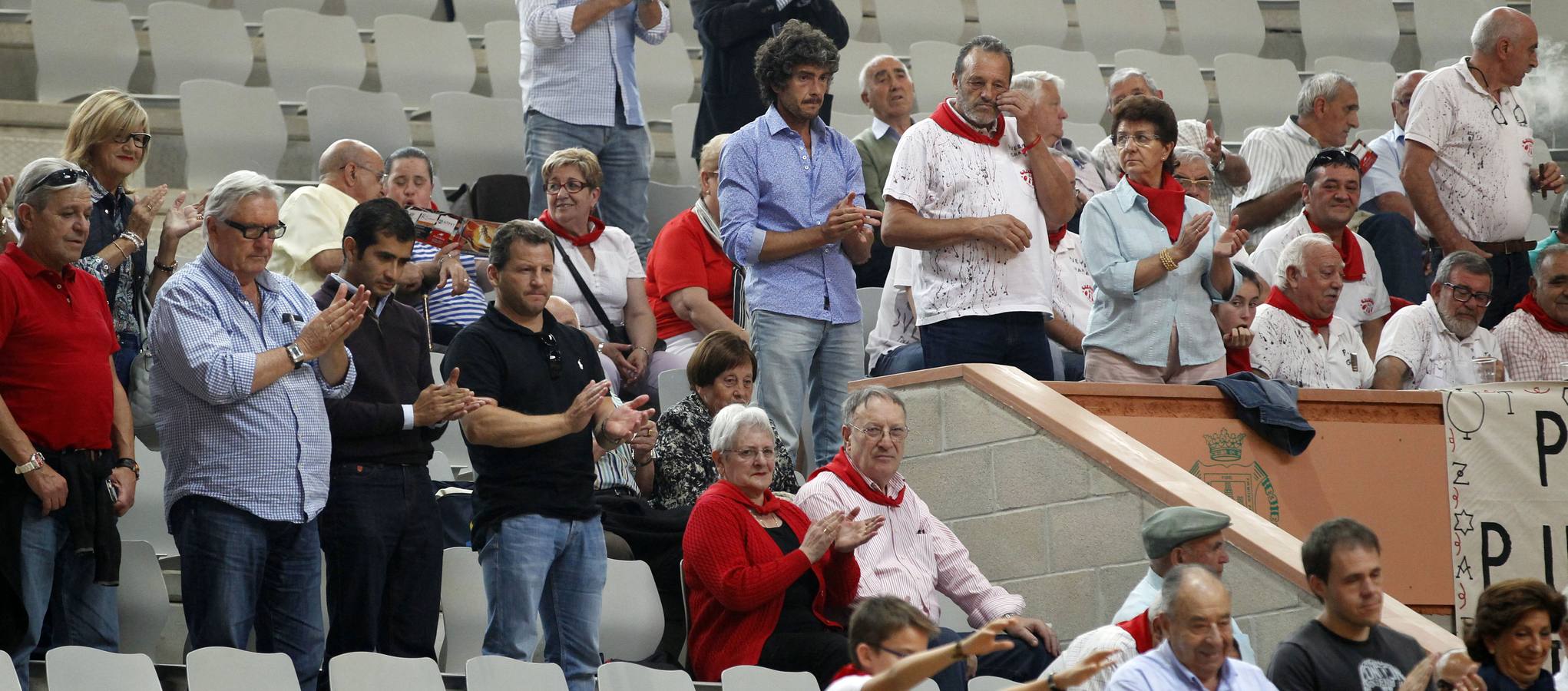 Ambiente en la plaza de Arnedo