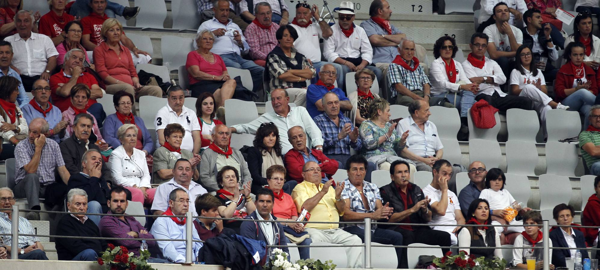 Ambiente en la plaza de Arnedo