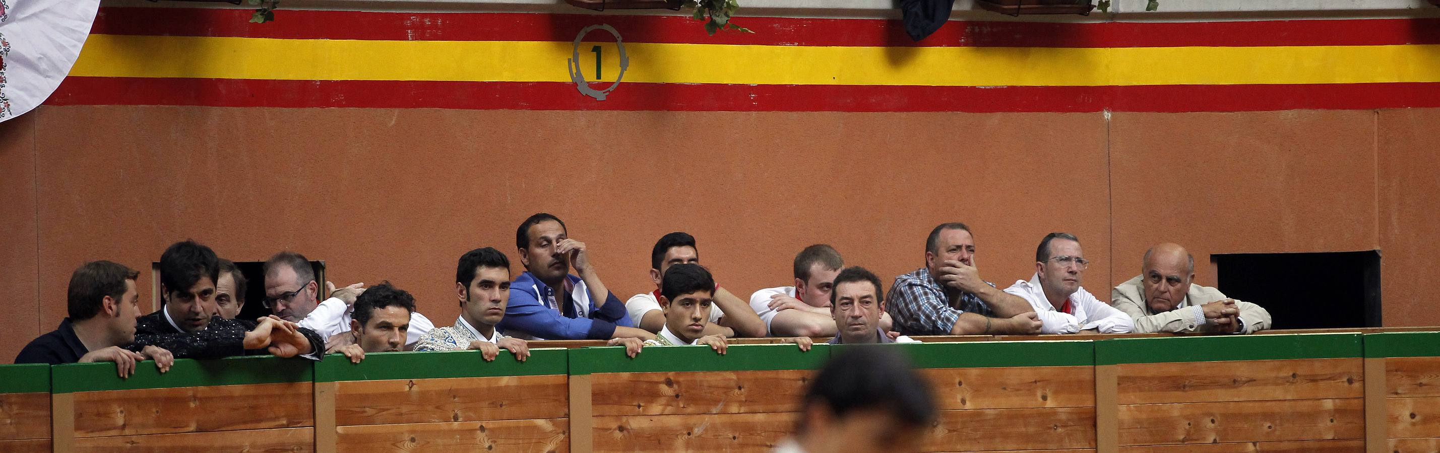 Ambiente en la plaza de Arnedo