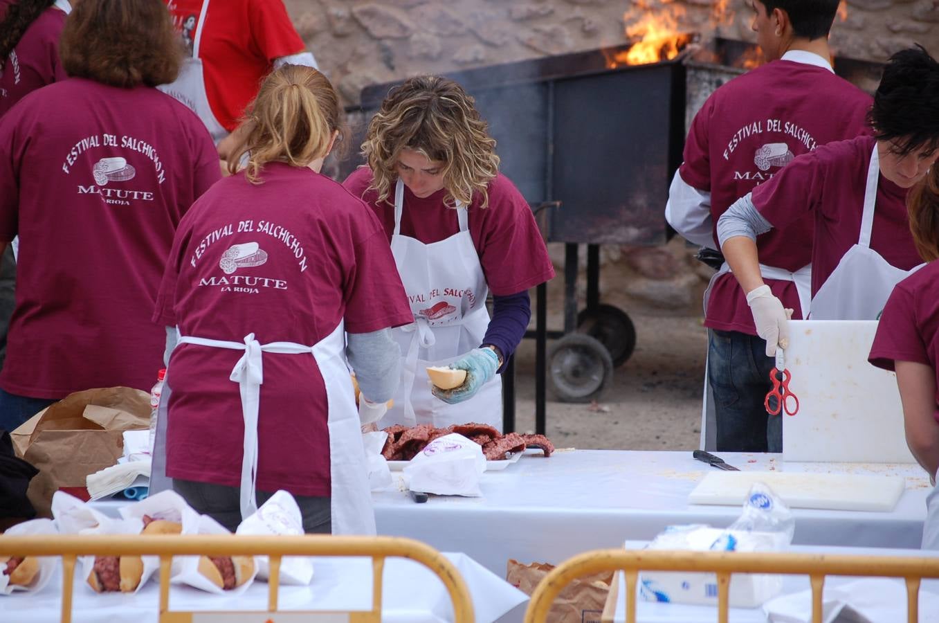 El tiempo desapacible no pudo con el festival del salchichón de Matute