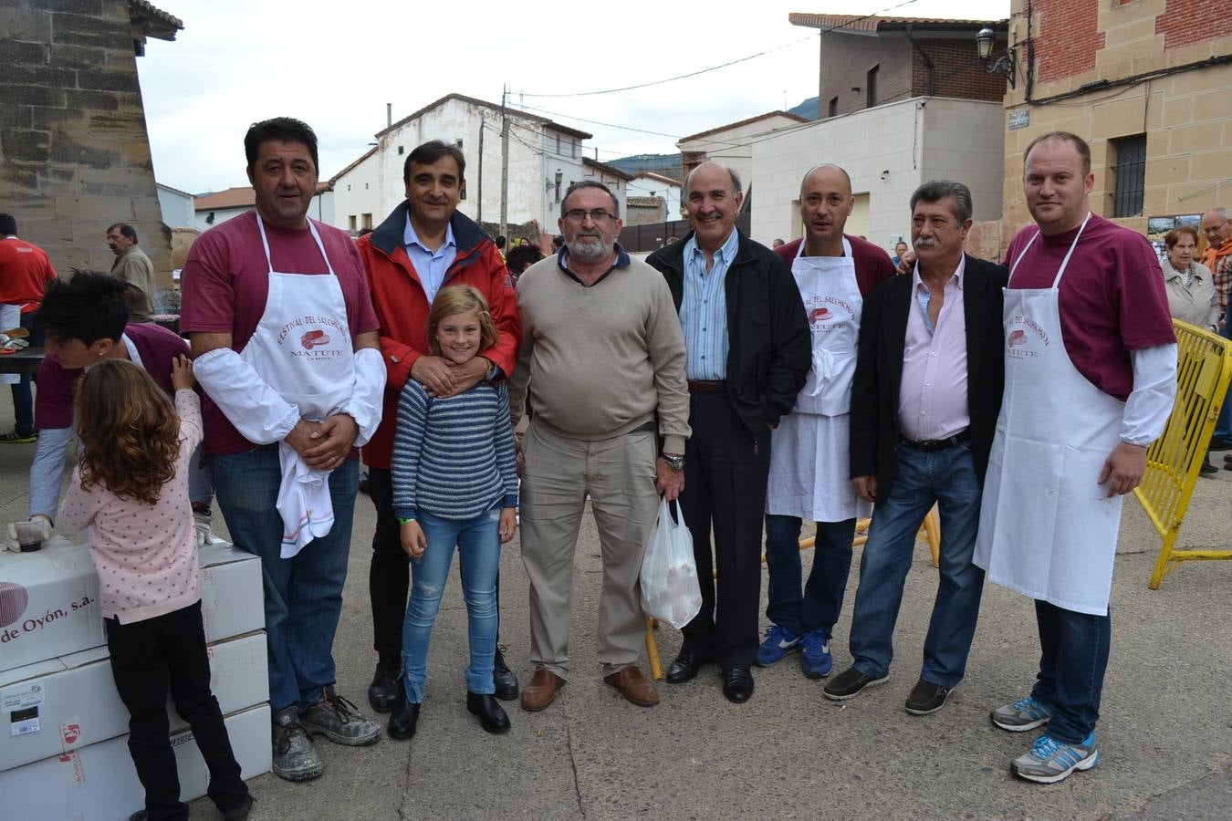 El tiempo desapacible no pudo con el festival del salchichón de Matute