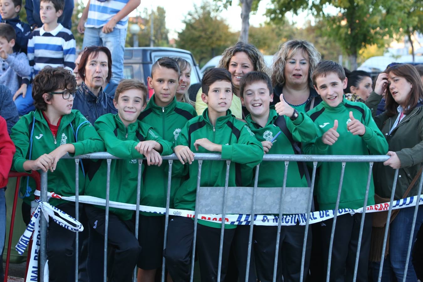 Logroño arropa a la selección en su entrenamiento en Las Gaunas