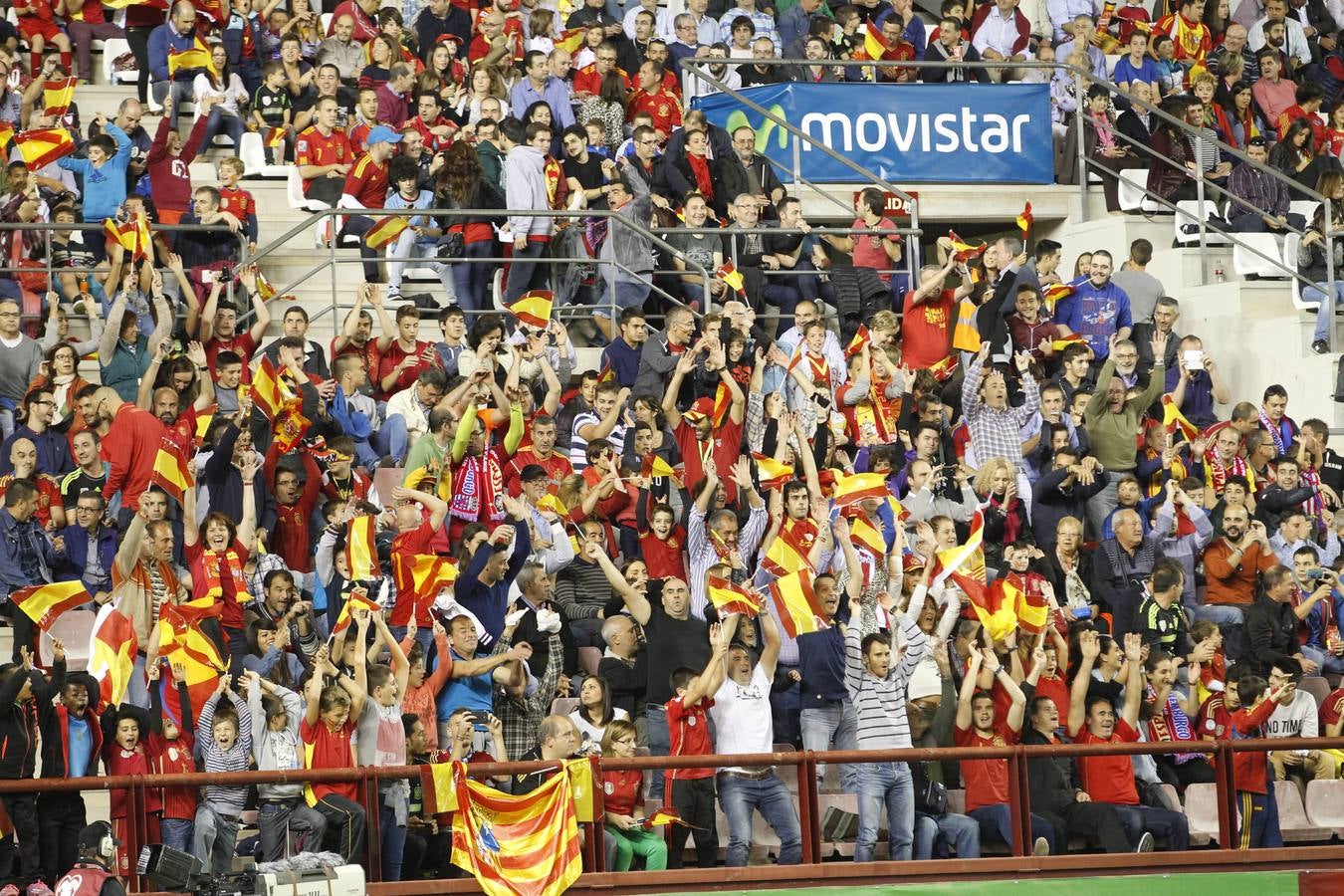 Fiesta en Las Gaunas con La Roja (I)