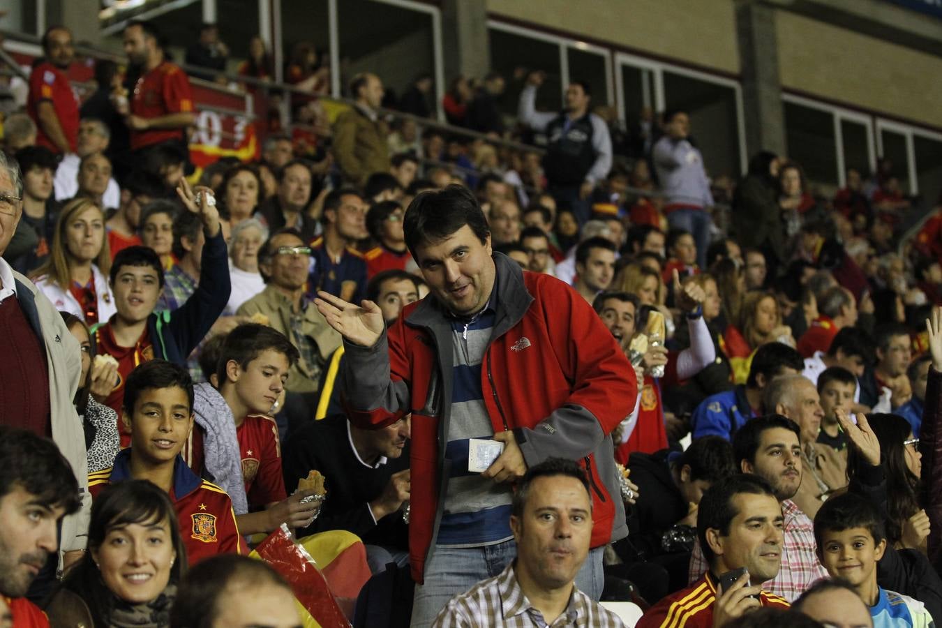 Fiesta en Las Gaunas con La Roja (I)