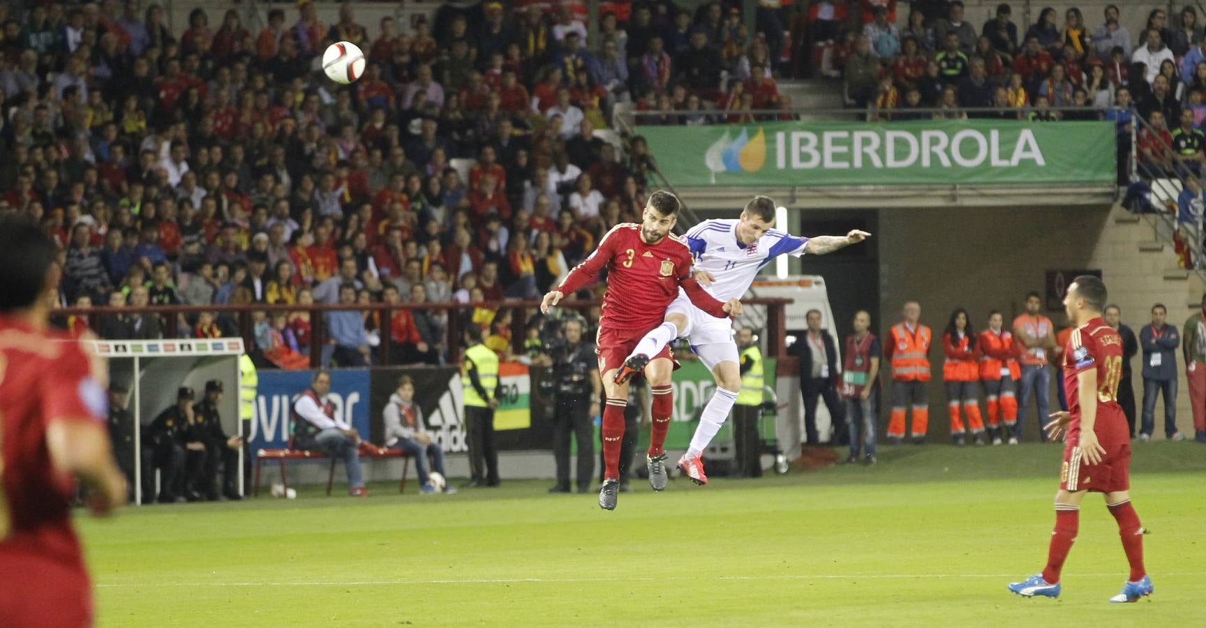 Fiesta en Las Gaunas con La Roja (I)