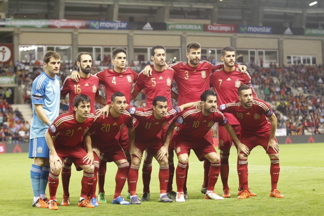 Fiesta en Las Gaunas con La Roja (I)