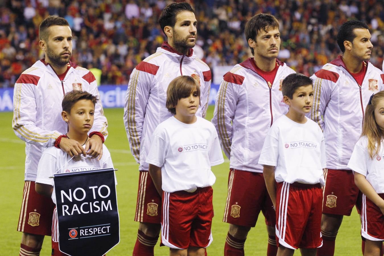 Fiesta en Las Gaunas con La Roja (I)