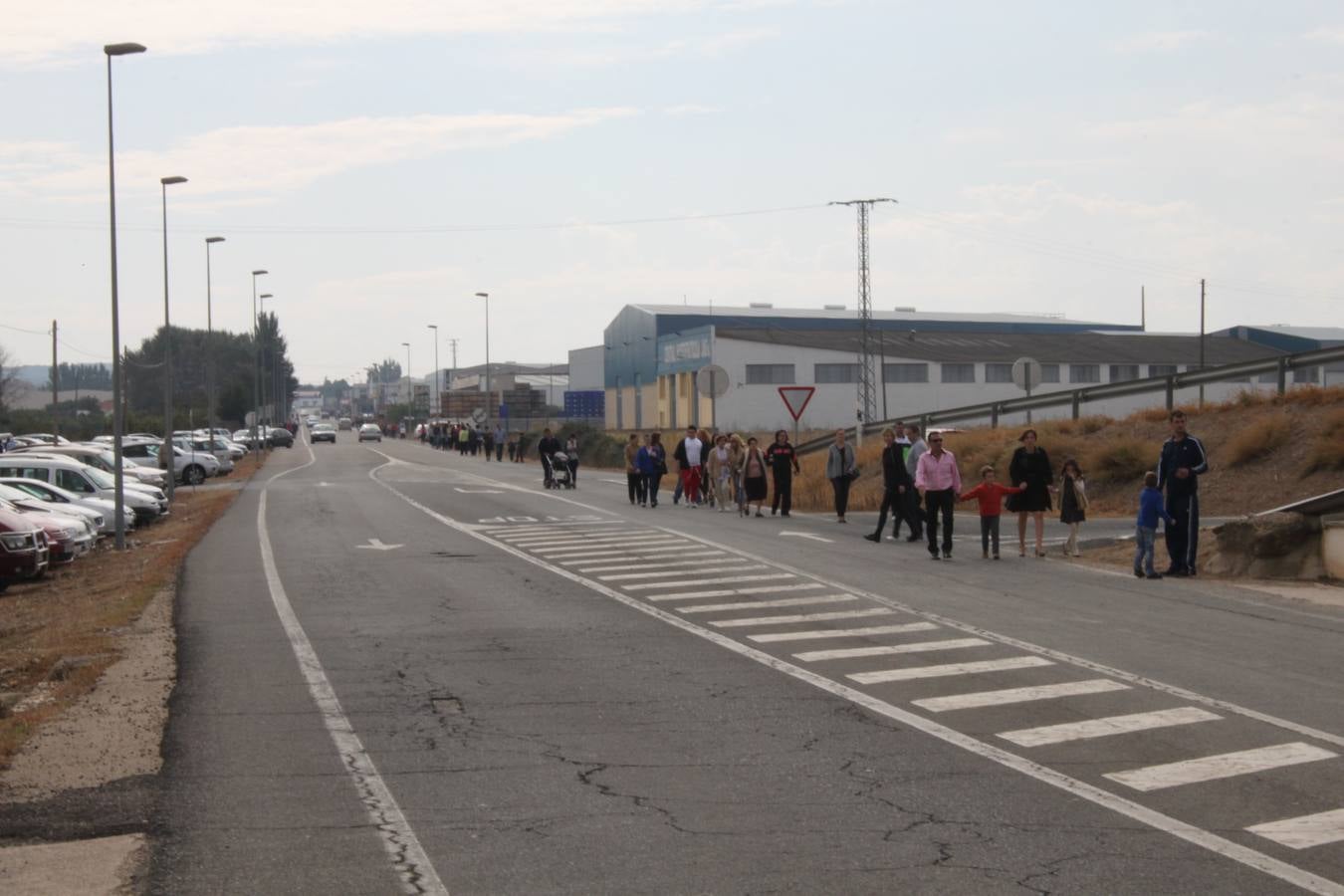 Romería a la ermita del Pilar en Alfaro