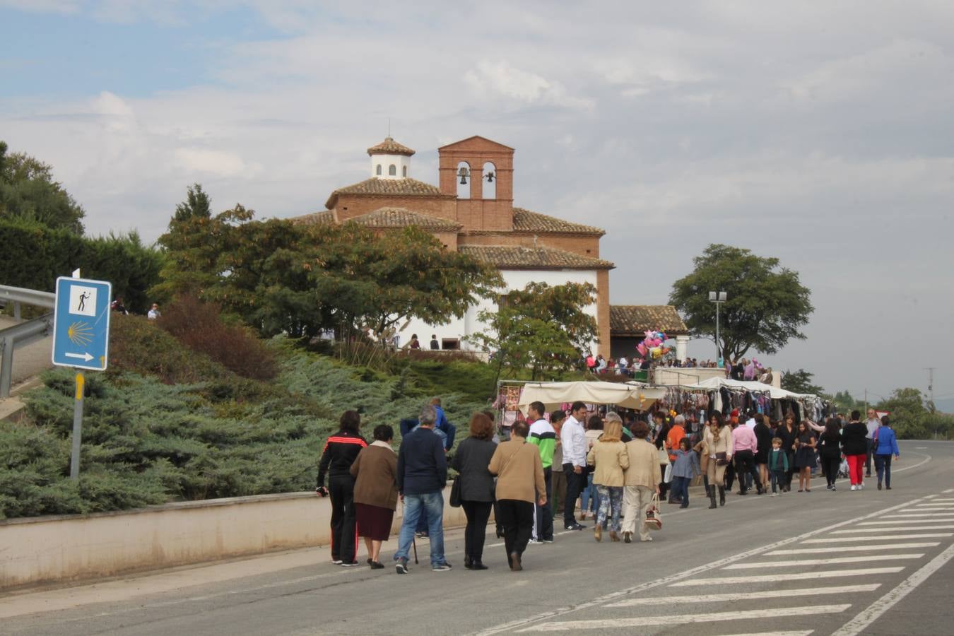 Romería a la ermita del Pilar en Alfaro