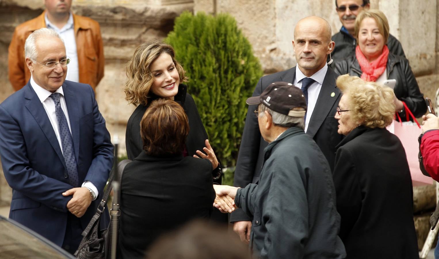 San Millán recibe a la Reina Letizia