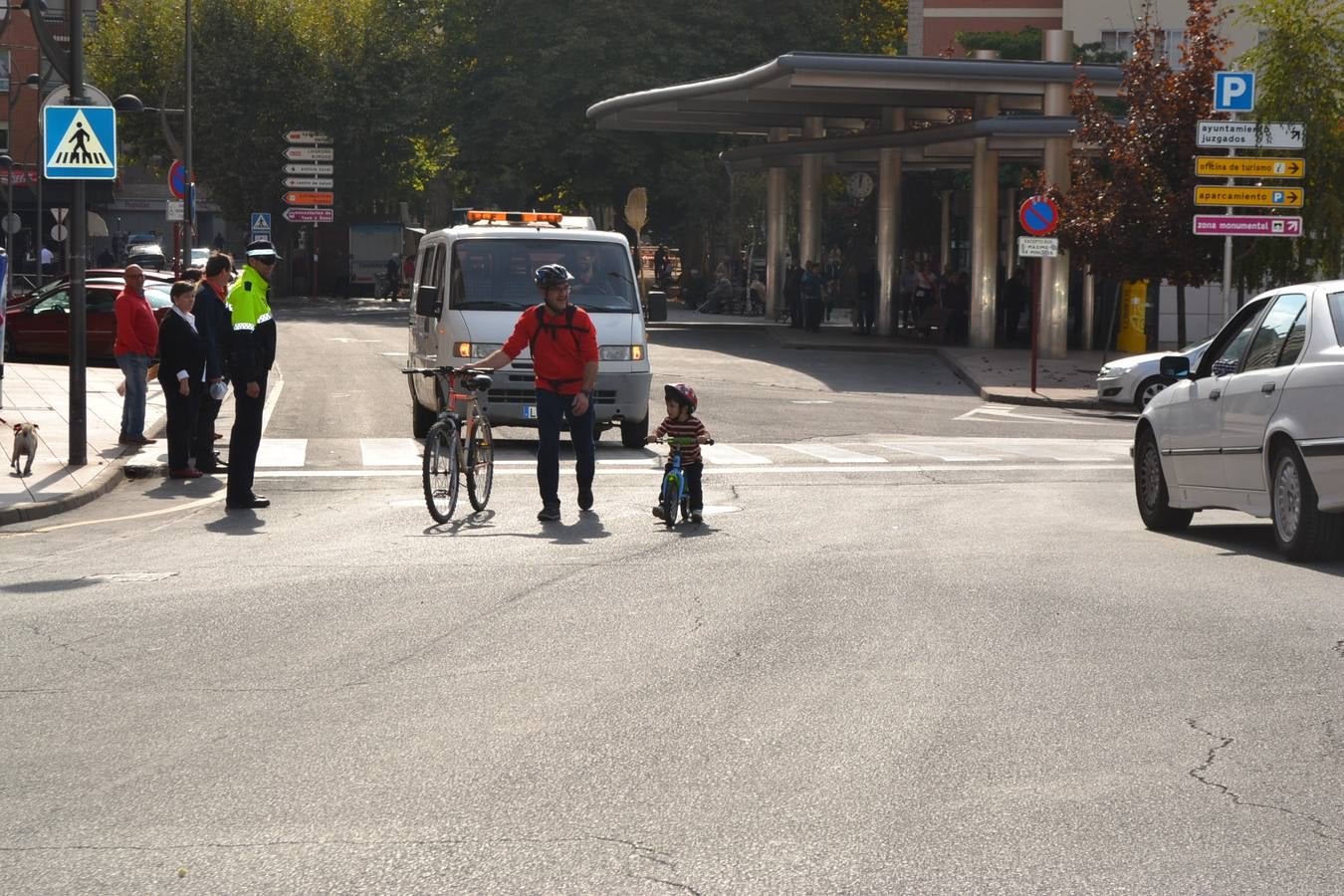 Fiesta de la bicicleta en Nájera