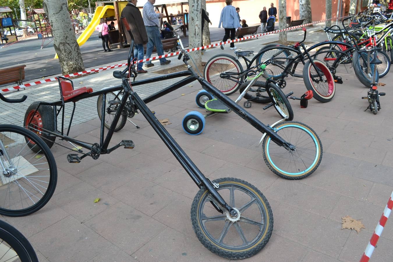 Fiesta de la bicicleta en Nájera