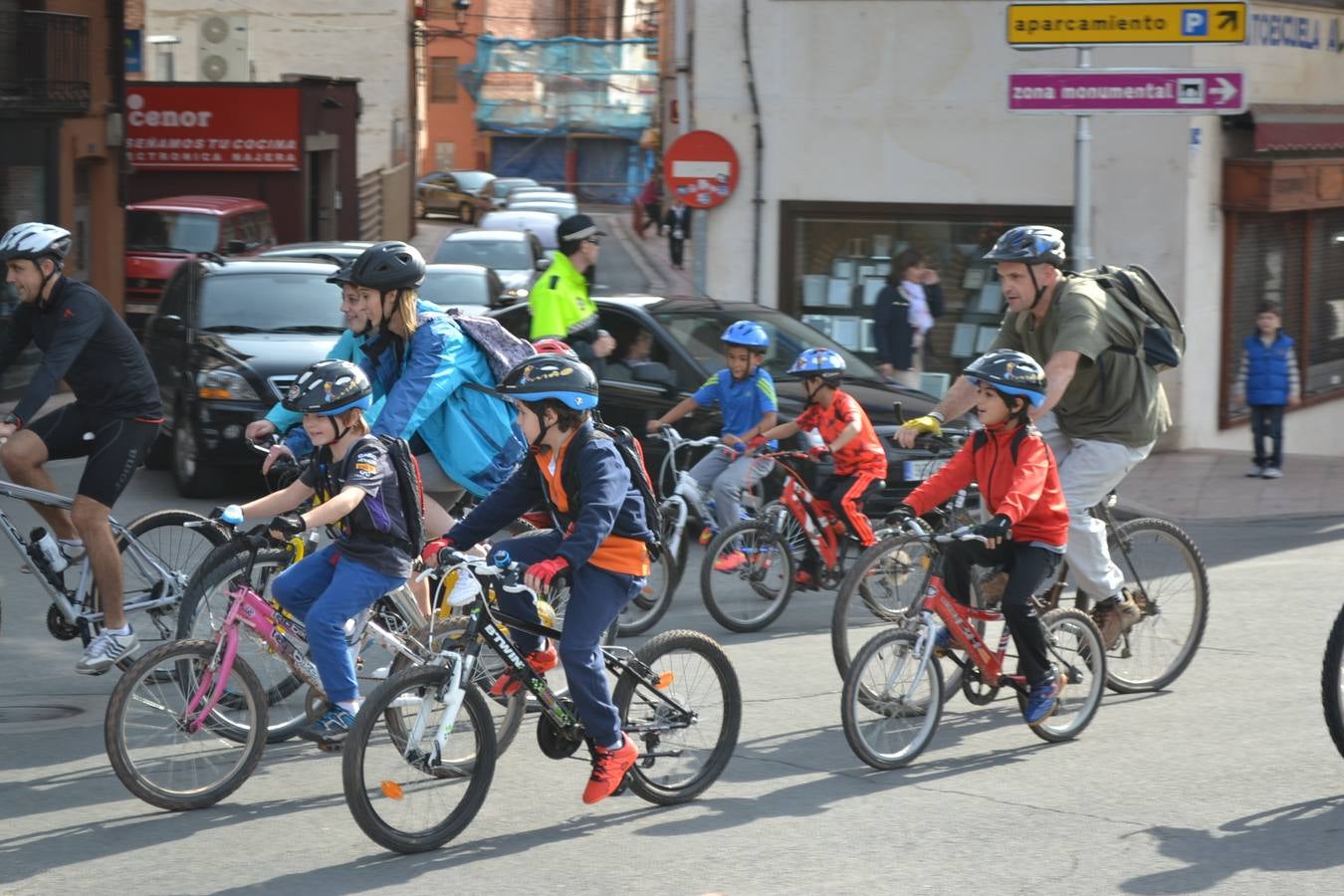 Fiesta de la bicicleta en Nájera