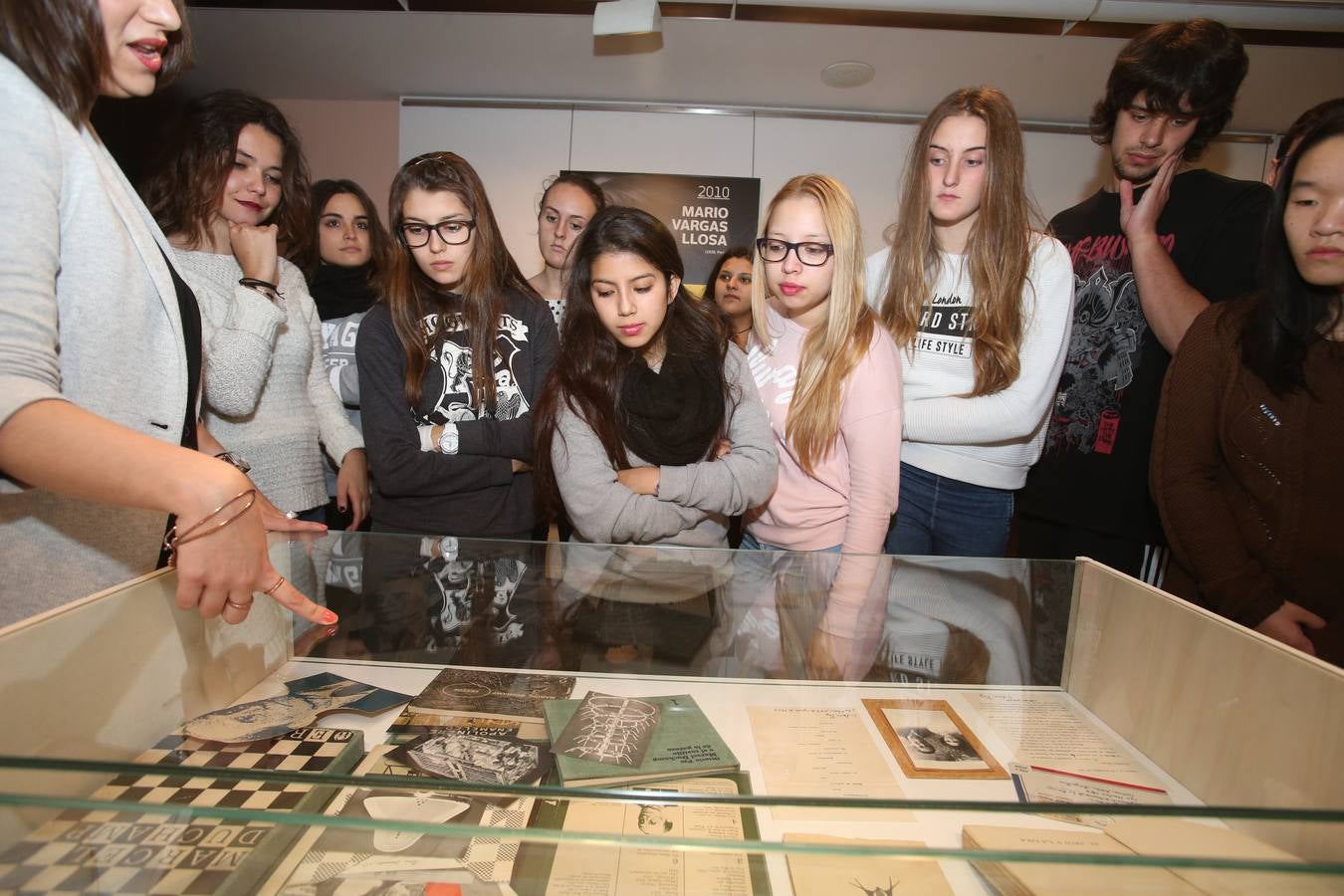 Exposición de los premios Nobel de las letras hispanas