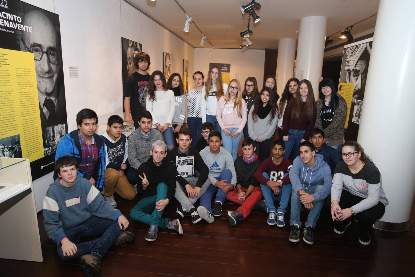 Exposición de los premios Nobel de las letras hispanas