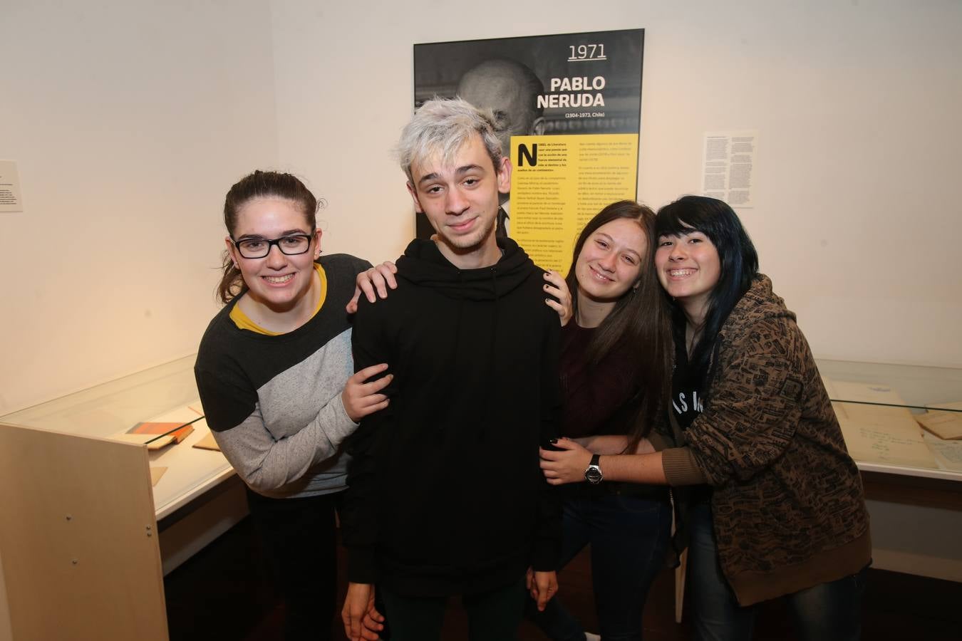 Exposición de los premios Nobel de las letras hispanas