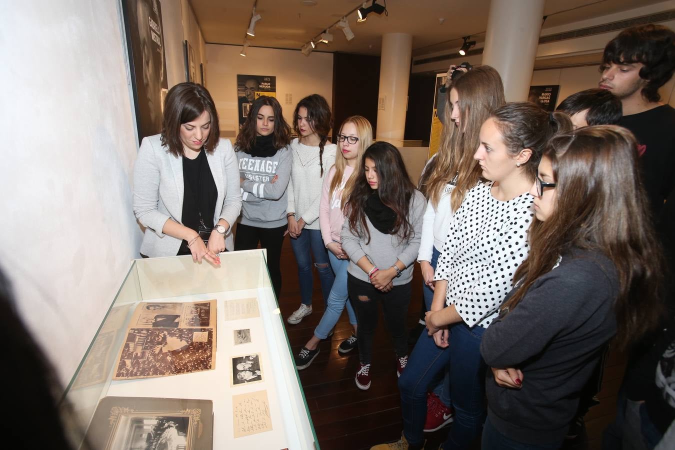 Exposición de los premios Nobel de las letras hispanas