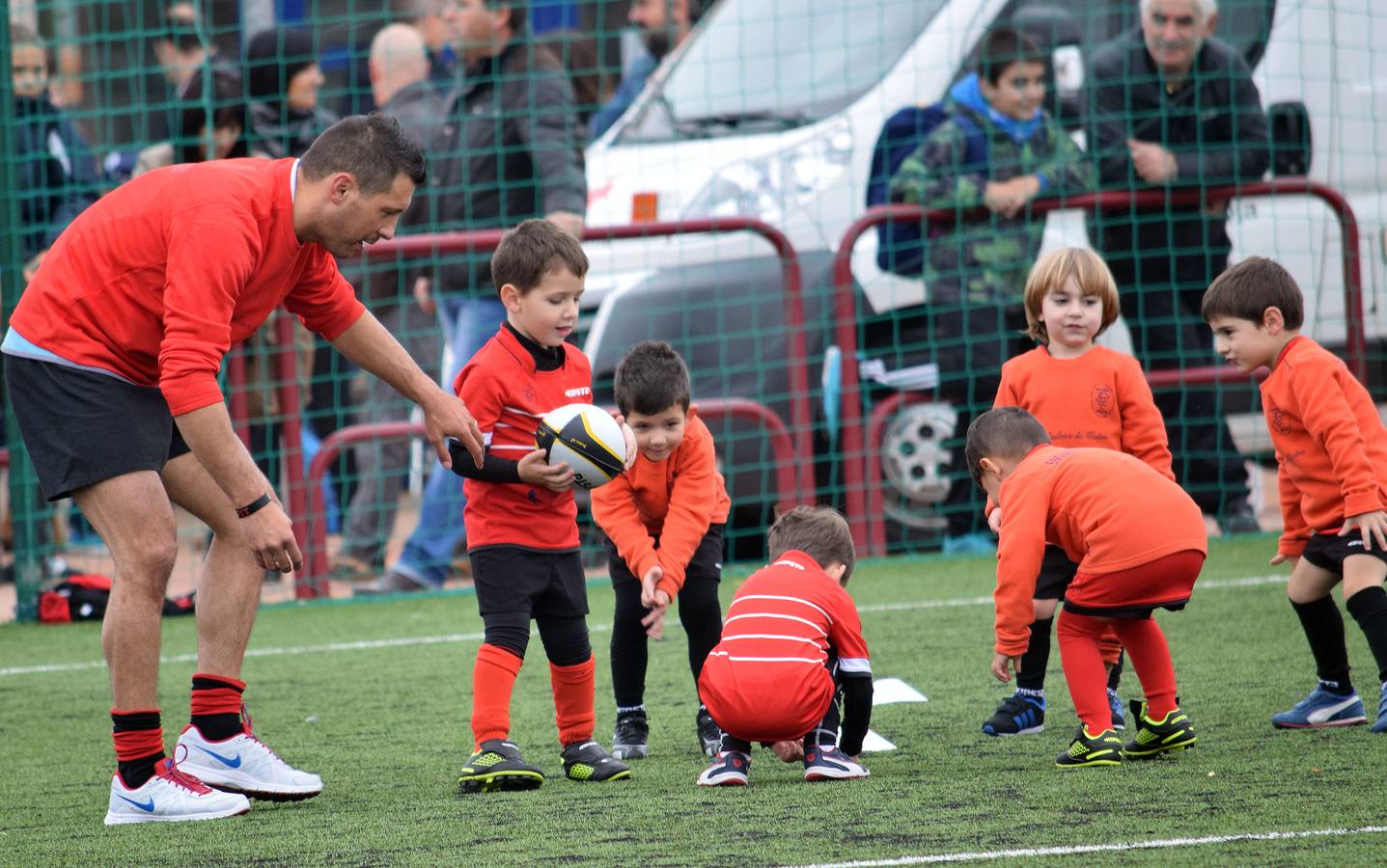 Concentración de escuelas de Rugby de La Rioja y Aragón categorías hasta sub 14