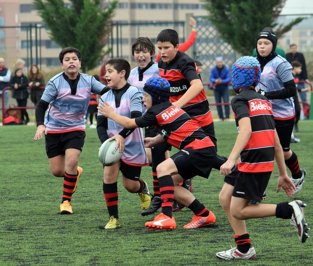 Concentración de escuelas de Rugby de La Rioja y Aragón categorías hasta sub 14