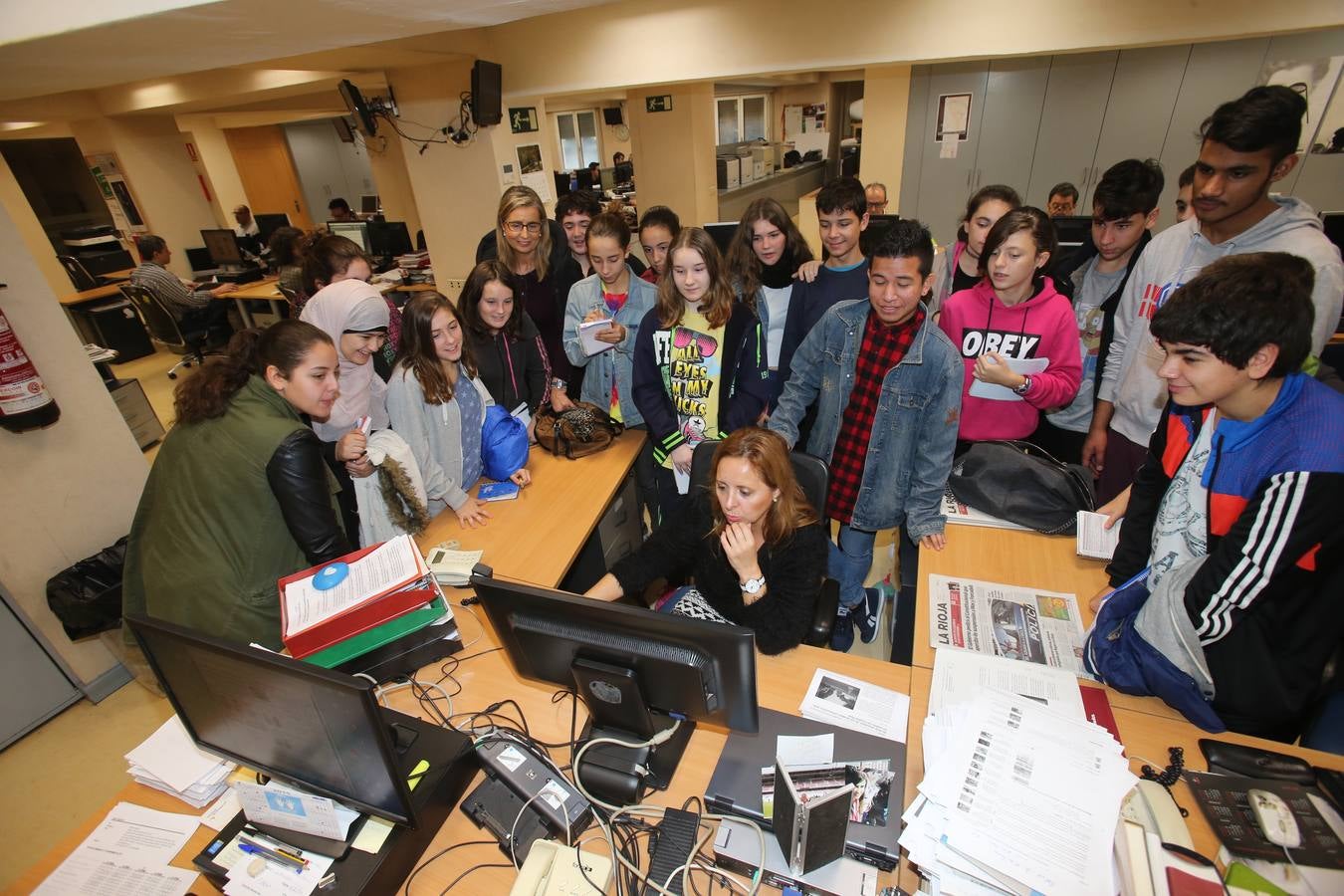 Visita a LA RIOJA de alumnos del IES Sagasta